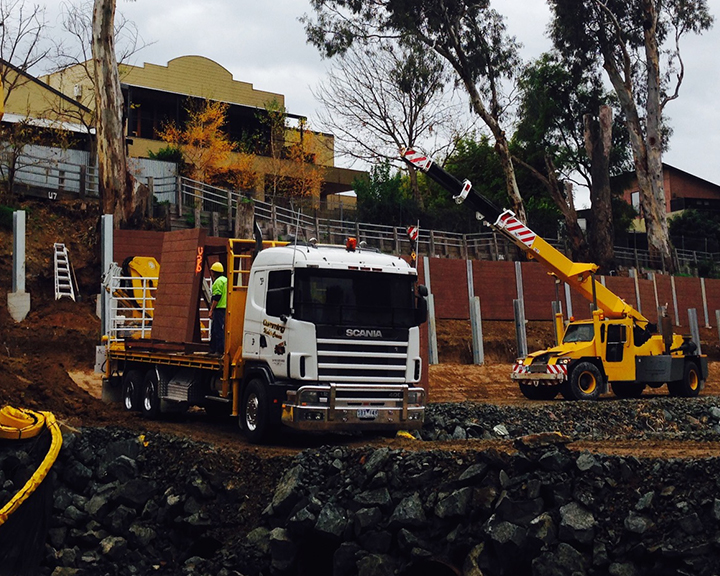 Crane Truck and Franna Crane